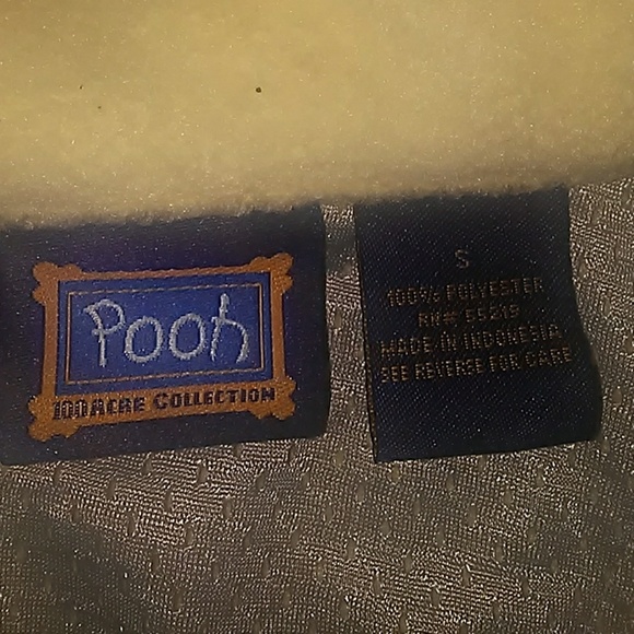 Girl's NWT Tigger Fleece jacket with side pockets - Picture 4 of 7